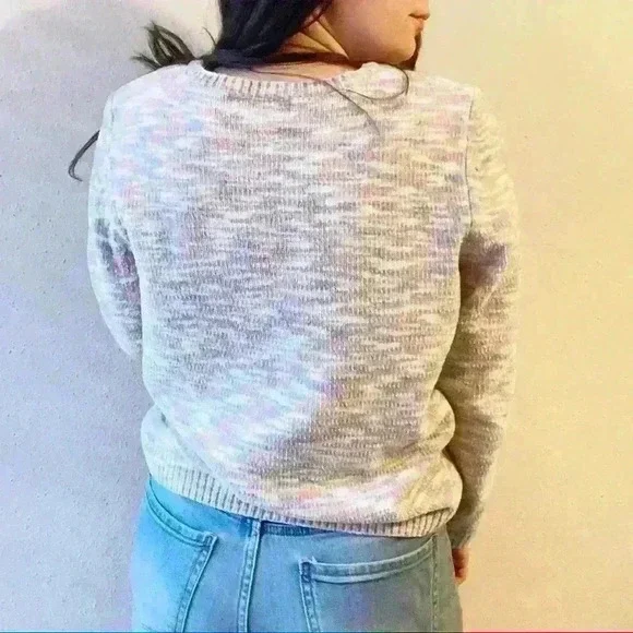 Vintage pastel multicolor‎ sweater - Picture 12 of 14